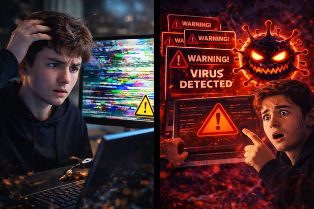 컴퓨터 화면이 갑자기 이상해질 때 바이러스일까? 먼저 확인해야 할 원인들