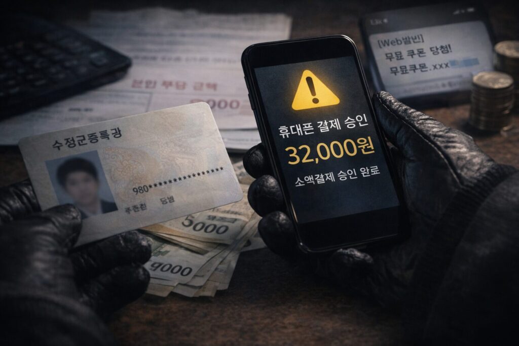 휴대폰 소액결제 차단 안 하면 생길 수 있는 문제, 나도 모르게 빠져나가는 작은 금액들