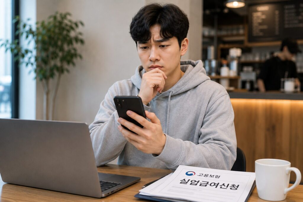 실업급여 받는 중 단기 알바하면 바로 끊길까?