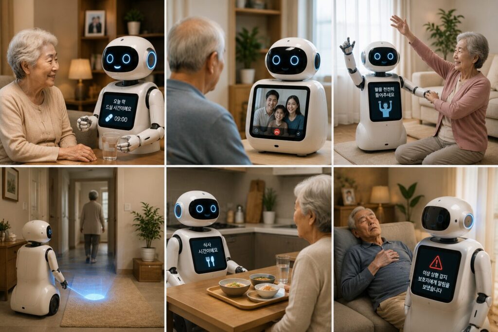 AI 로봇이 노인을 돌보는 시대, 정말 괜찮을까? 사람들이 걱정하는 이유