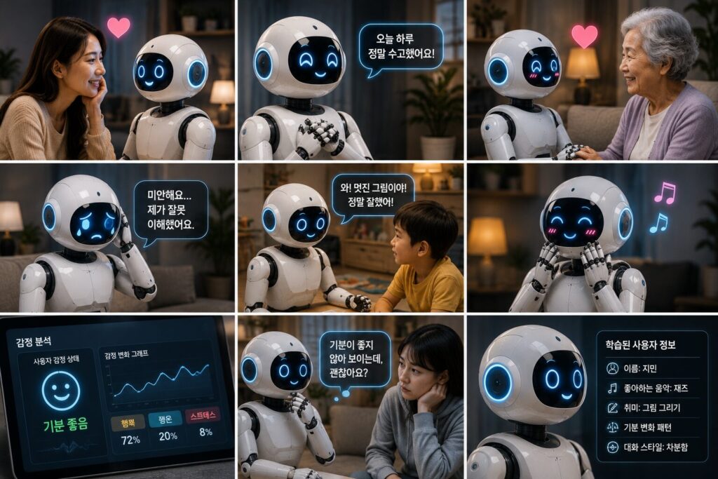 사람처럼 감정을 표현하는 로봇, 어디까지 발전할 수 있을까?