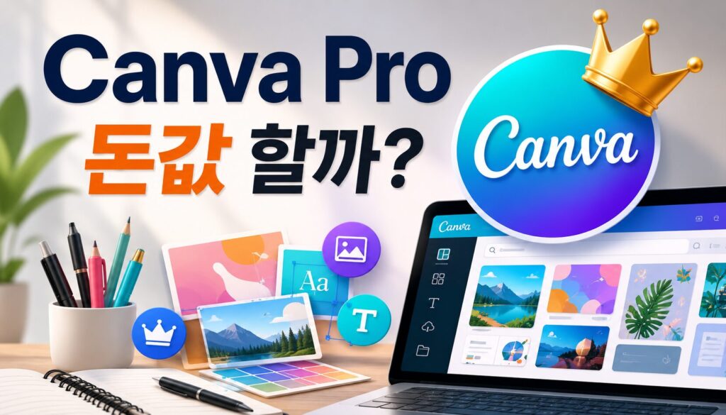 Canva Pro 돈값 할까? 무료 버전만 써도 충분할까